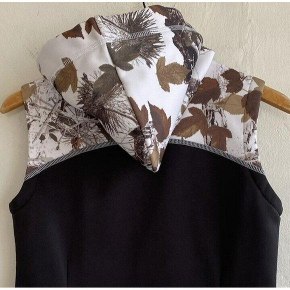 COPY - Roper Full Zip Hoodie Vest Black Camo Small Jacket Pockets Sleeveless Lo… - Picture 8 of 9
